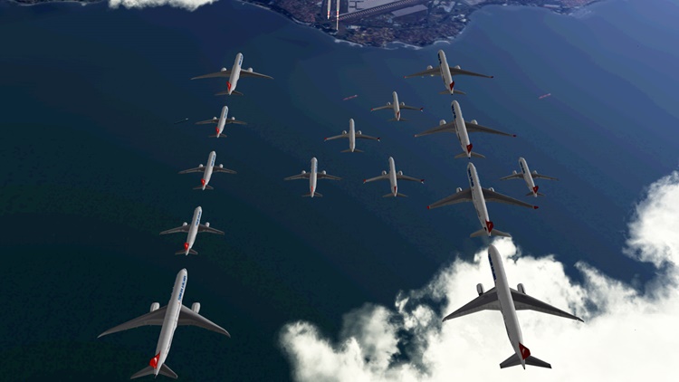 Turkish Air planes