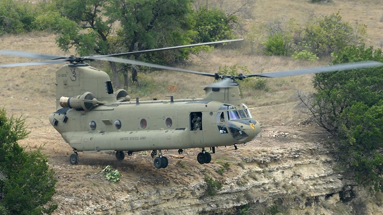 Army helicopter